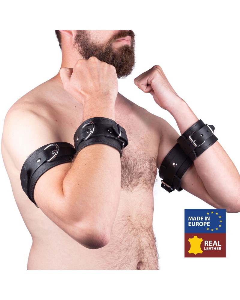Entraves en cuir Bras/Avant Bras Entraves en cuir Bras/Avant Bras