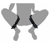 Entraves en cuir Cuisses/Chevilles Entraves en cuir Cuisses/Chevilles