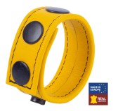 Cockring en cuir Cocky Jaune Cockring en cuir Cocky Jaune