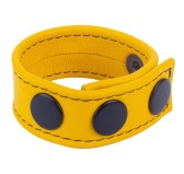 Cockring en cuir Cocky Jaune Cockring en cuir Cocky Jaune