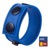 Cockring en cuir Cocky Bleu Cockring en cuir Cocky Bleu