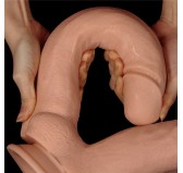 Double Gode MEGA DOUBLE LoveToy 26 x 11cm Double Gode MEGA DOUBLE LoveToy 26 x 11cm