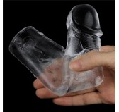 Gaine de pénis Flawless 19 x 4cm Transparente Gaine de pénis Flawless 19 x 4cm Transparente