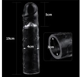 Gaine de pénis Flawless 19 x 4cm Transparente Gaine de pénis Flawless 19 x 4cm Transparente