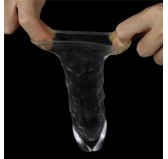 Gaine de pénis Flawless 15 x 4cm Transparente Gaine de pénis Flawless 15 x 4cm Transparente