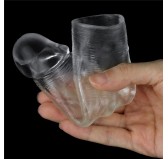 Gaine de pénis Flawless 15 x 4cm Transparente Gaine de pénis Flawless 15 x 4cm Transparente