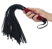 Martinet Whip Me Baby 38cm Noir-Rouge Martinet Whip Me Baby 38cm Noir-Rouge