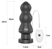 Plug vibrant King Rigger 18 x 7cm Plug vibrant King Rigger 18 x 7cm