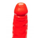 Gode gonflable rouge 15 x 4.5cm