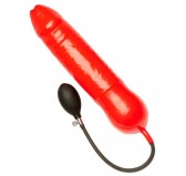 Gode gonflable Couleur rouge 30 x 7cm Gode gonflable Couleur rouge 30 x 7cm