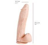 Gode XXL Dildorama 28 x 8.2 cm Flesh