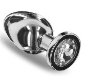 Plug bijou en métal Butt Fine S 5 x 2.3cm Plug bijou en métal Butt Fine S 5 x 2.3cm