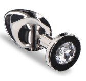 Plug bijou en métal Butt Fine M 7 x 3cm Plug bijou en métal Butt Fine M 7 x 3cm