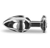 Plug bijou en métal Butt Fine M 7 x 3cm Plug bijou en métal Butt Fine M 7 x 3cm