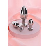 Plug bijou en métal Butt Fine M 7 x 3cm Plug bijou en métal Butt Fine M 7 x 3cm