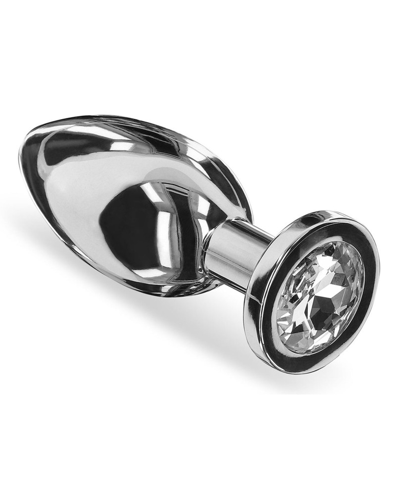 Plug bijou en métal Butt Fine L 9 x 3.8cm Plug bijou en métal Butt Fine L 9 x 3.8cm