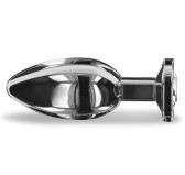 Plug bijou en métal Butt Fine L 9 x 3.8cm Plug bijou en métal Butt Fine L 9 x 3.8cm