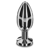 Plug bijou en métal Butt Fine L 9 x 3.8cm Plug bijou en métal Butt Fine L 9 x 3.8cm