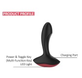 Stimulateur de prostate vibrant SOLSTICE 10 x 3.2 cm