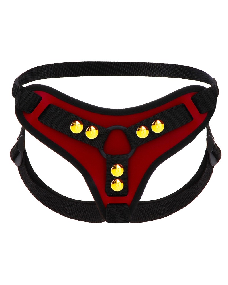 Jock-Harnais pour Gode-ceinture Taboom Rouge