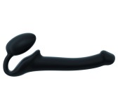 Gode + plug Strap-On-Me Beandable S 15 x 3.5 cm Noir