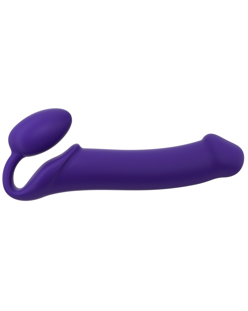 Gode + plug STRAP-ON-ME Bendable XL 16 x 4.5 cm Violet