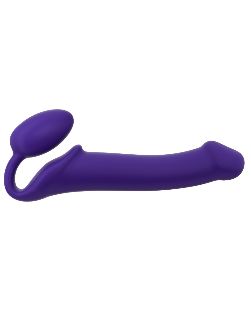 Gode + Plug STRAP-ON-ME Bendable L 16 x 3.7 cm Violet Gode + Plug STRAP-ON-ME Bendable L 16 x 3.7 cm Violet