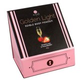 Poudre corporelle comestible Golden Light Vin pétillant à la Fraise 40g