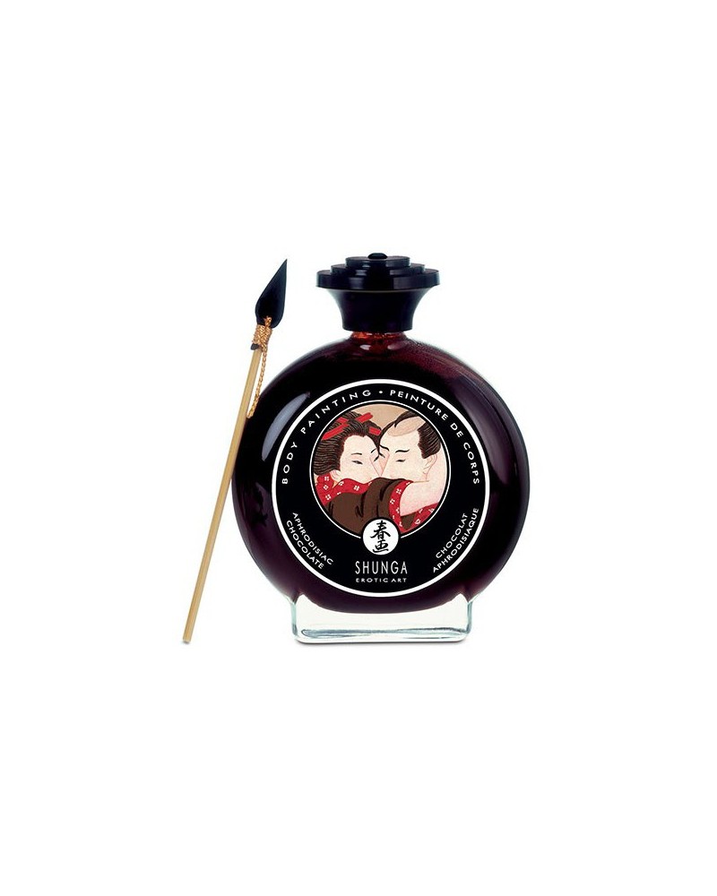 Peinture corporelles au Chocolat - Shunga-100ml