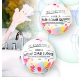 Bombe de bain moussante avec Vibro Parfum Rose Bombe de bain moussante avec Vibro Parfum Rose