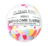 Bombe de bain moussante avec Vibro Parfum Rose Bombe de bain moussante avec Vibro Parfum Rose