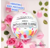 Bombe de bain moussante avec Vibro Parfum Rose Bombe de bain moussante avec Vibro Parfum Rose