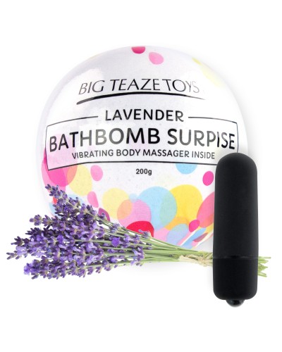 Bombe de bain moussante avec Vibro Parfum Lavande