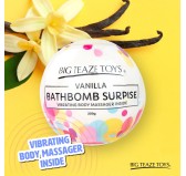 Bombe de bain Moussante avec Vibro Parfum Vanille Bombe de bain Moussante avec Vibro Parfum Vanille