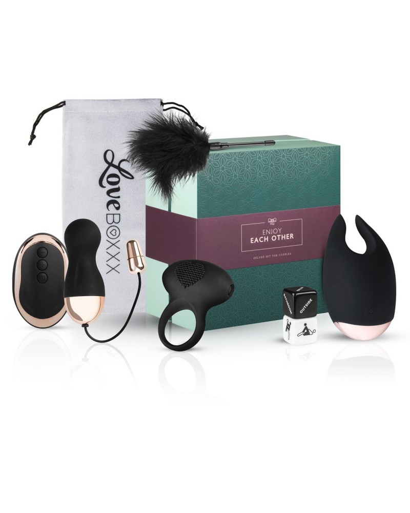 Coffret découverte Deluxe pour couple Coffret découverte Deluxe pour couple