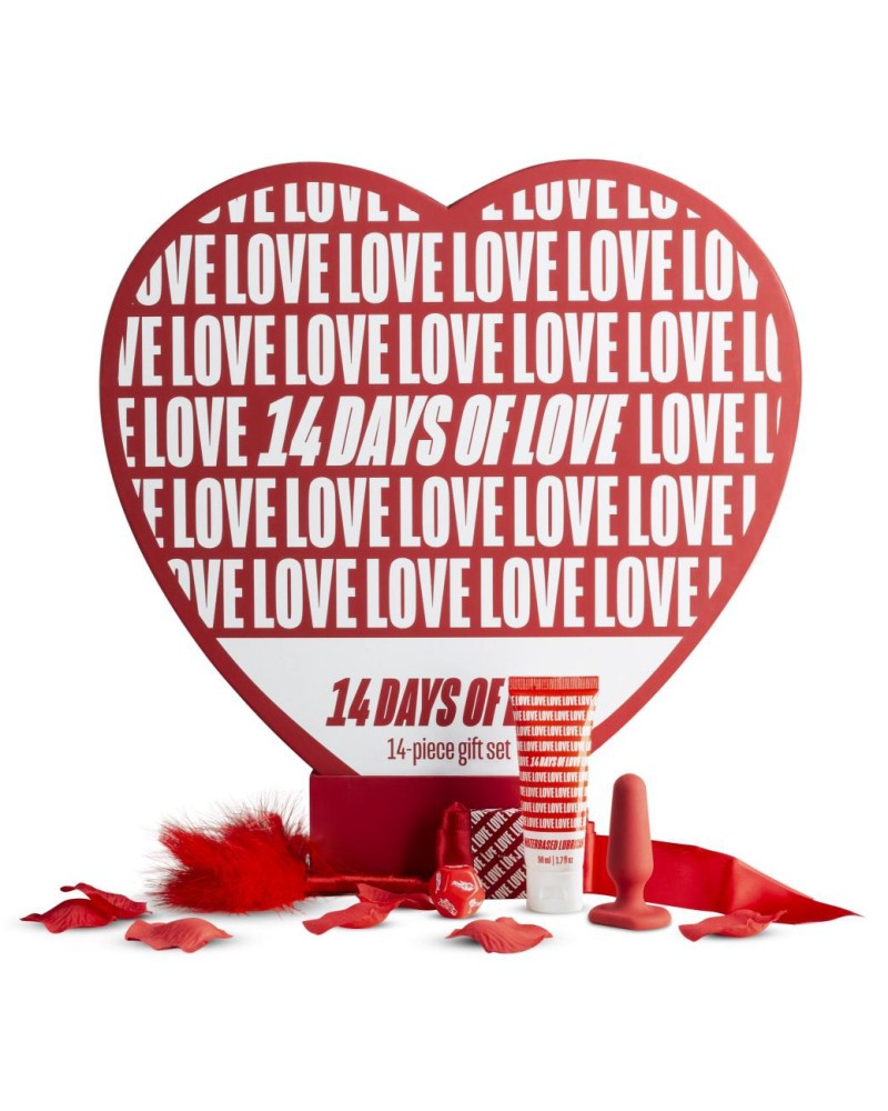 Coffret Coeur 14 Jours - 14 Accessoires Coffret Coeur 14 Jours - 14 Accessoires