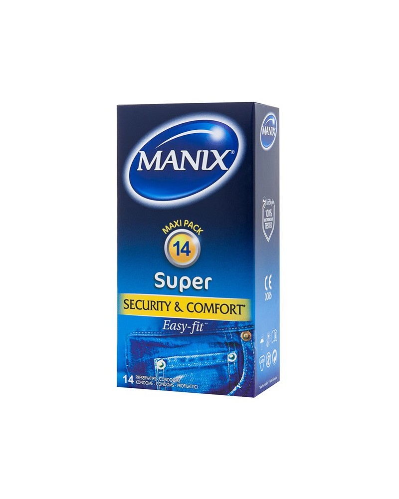 Préservatifs Super Easy-fit x14 Préservatifs Super Easy-fit x14