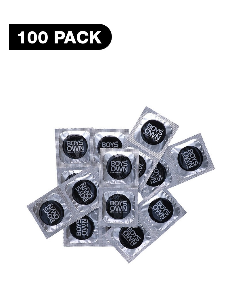 Préservatifs en latex Boys Own x100 Préservatifs en latex Boys Own x100