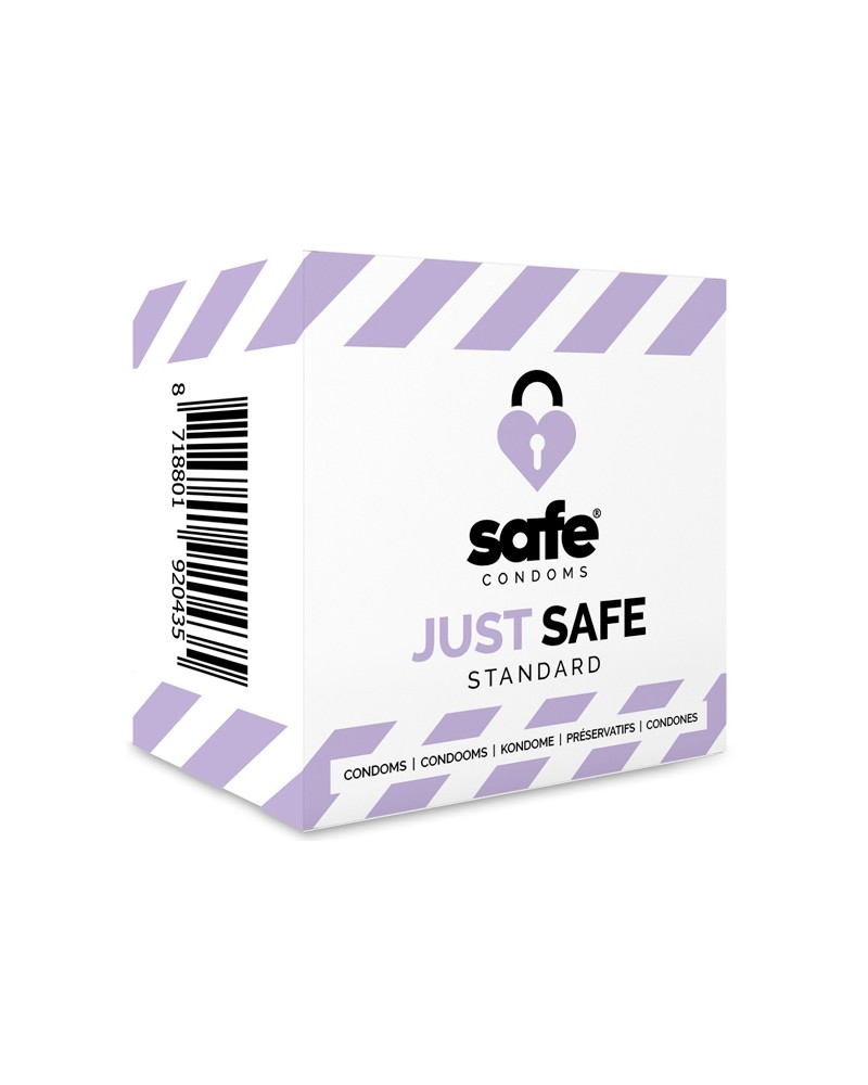 Préservatifs en latex JUST SAFE x5 Préservatifs en latex JUST SAFE x5