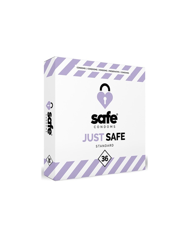 Préservatifs en latex JUST SAFE x36 Préservatifs en latex JUST SAFE x36