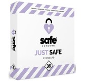 Préservatifs en latex JUST SAFE x36 Préservatifs en latex JUST SAFE x36