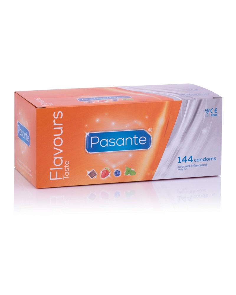 Préservatifs aromatisés FLAVOURS Pasante x144