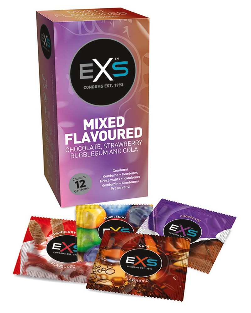 Préservatifs aromatisés Mixed Flavours x12 Préservatifs aromatisés Mixed Flavours x12