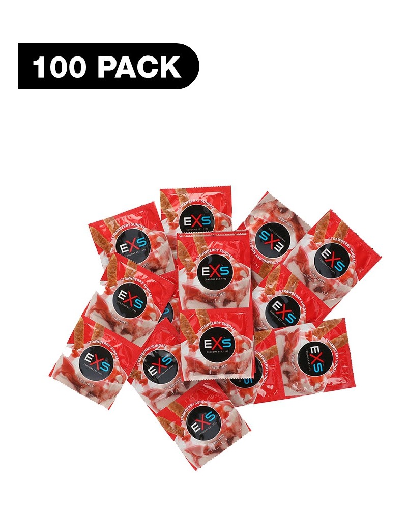 Préservatifs aromatisés à la Fraise x100 Préservatifs aromatisés à la Fraise x100