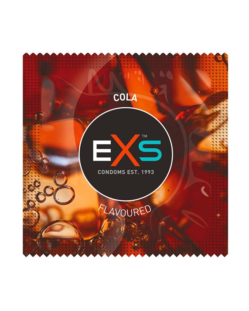 Préservatifs aromatisés Cola x100 Préservatifs aromatisés Cola x100
