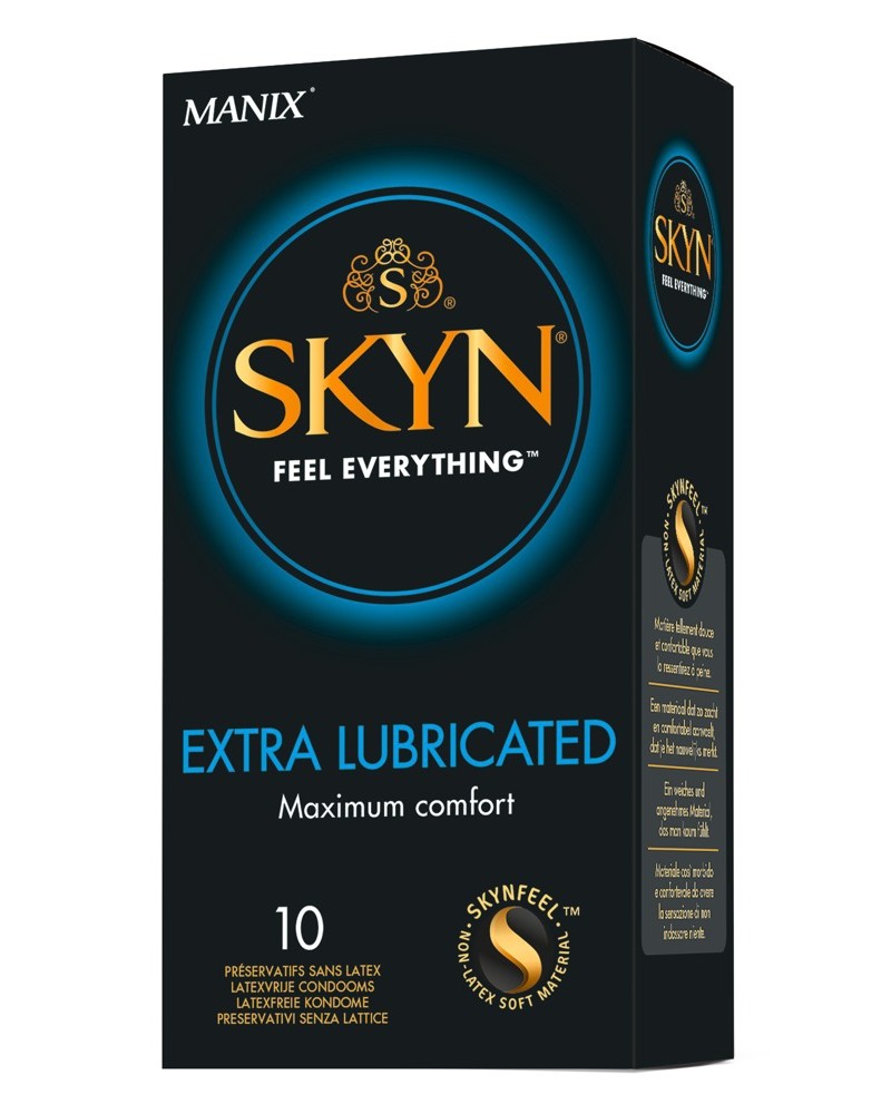 Préservatifs Manix Skyn Extra Lubricated x10