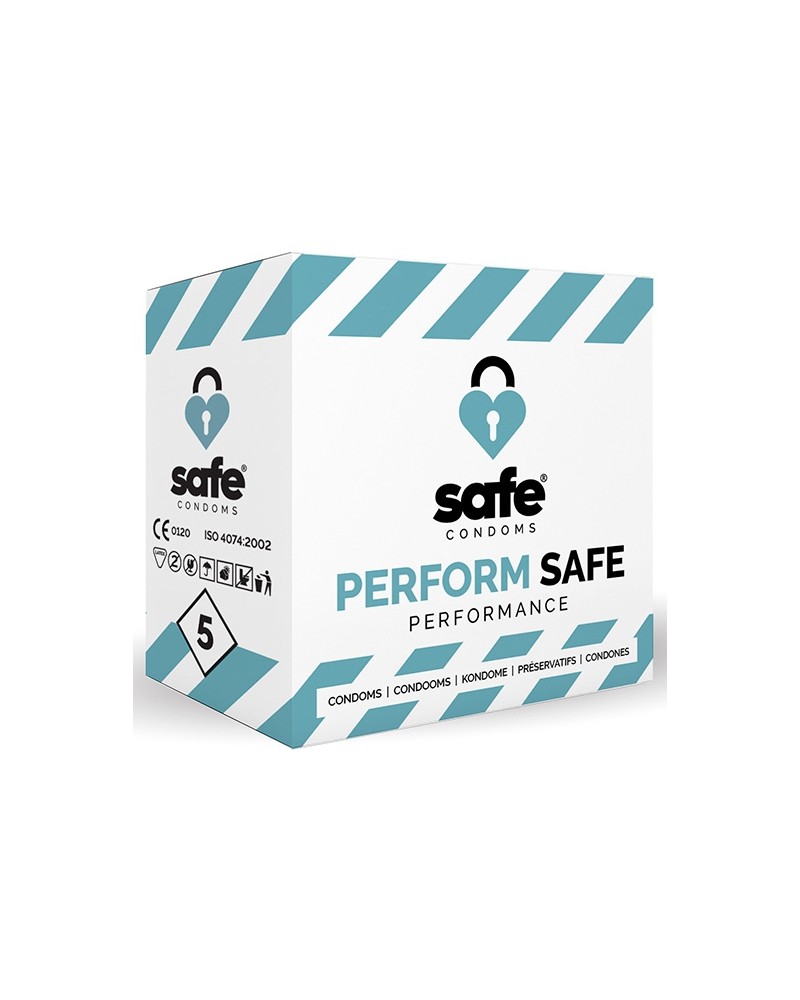 Préservatifs retardants PERFORM SAFE x5