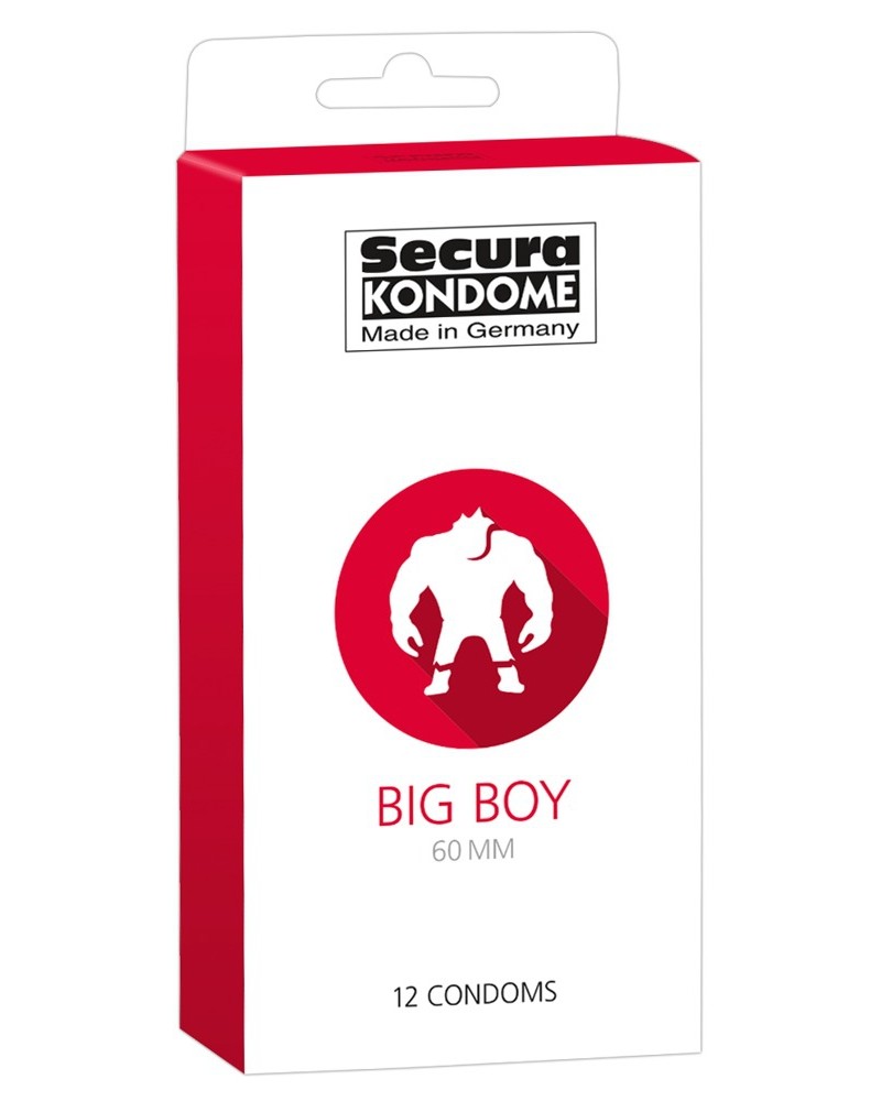 Préservatifs XL 60mm Big Boy x12 Préservatifs XL 60mm Big Boy x12