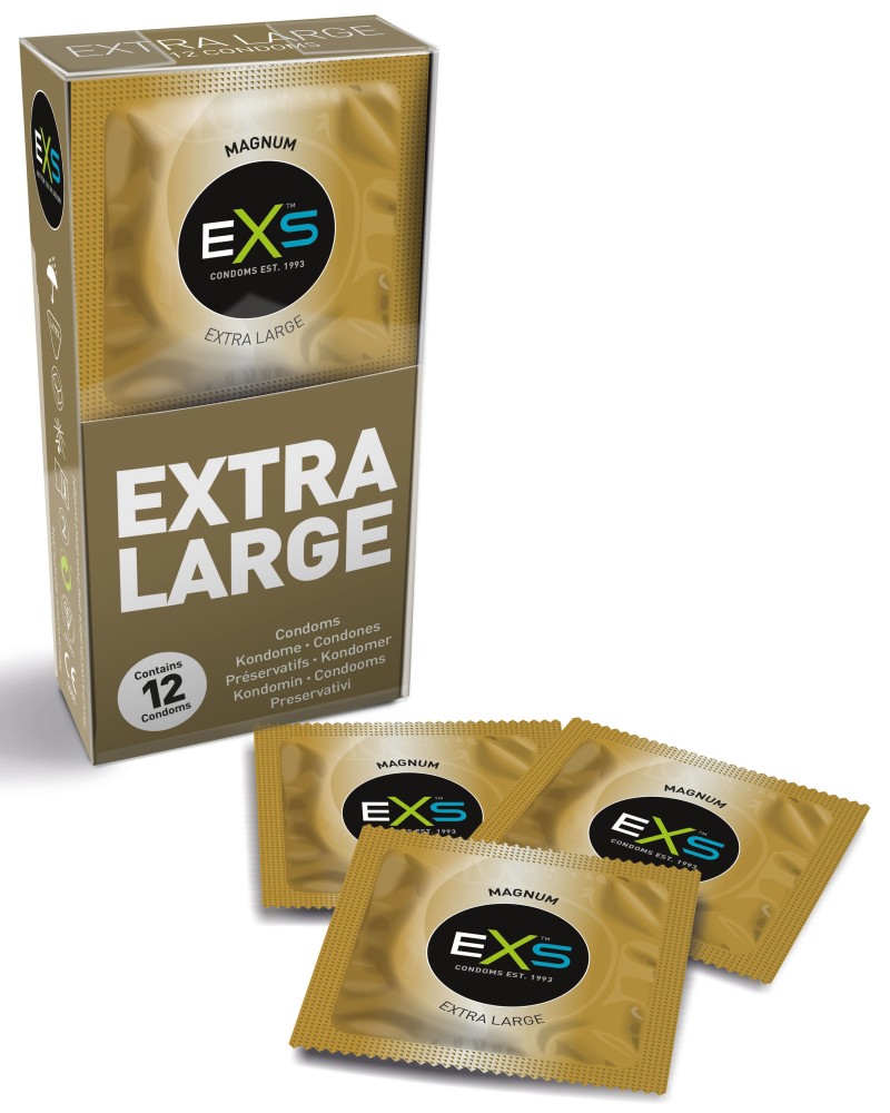 Préservatifs Grande Taille Magnum x12 Préservatifs Grande Taille Magnum x12