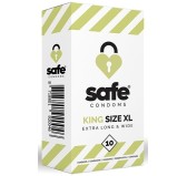 Préservatifs en latex King Size XL SAFE x10